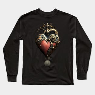 Romanticism in wheels and tubes, the steampunk soul. Long Sleeve T-Shirt